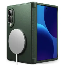 Ringke รุ่น Onyx Flap Magnetic - เคส Galaxy Z Fold 8 - สี Dark Green