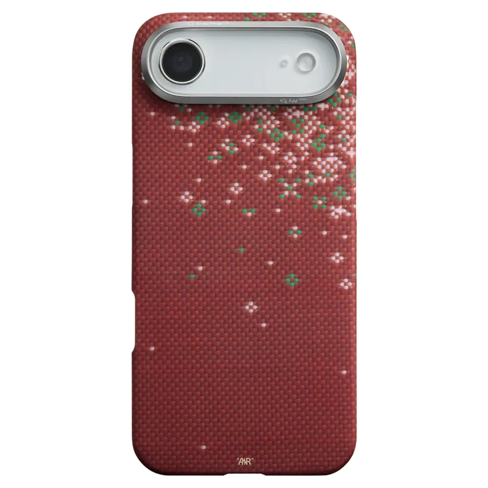 Pitaka รุ่น Sakura Hours Edge Case - เคส iPhone 17 Air - สี Daybreak Red 1 Pitaka รุ่น Sakura Hours Edge Case - เคส iPhone 17 Air - สี Daybreak Red