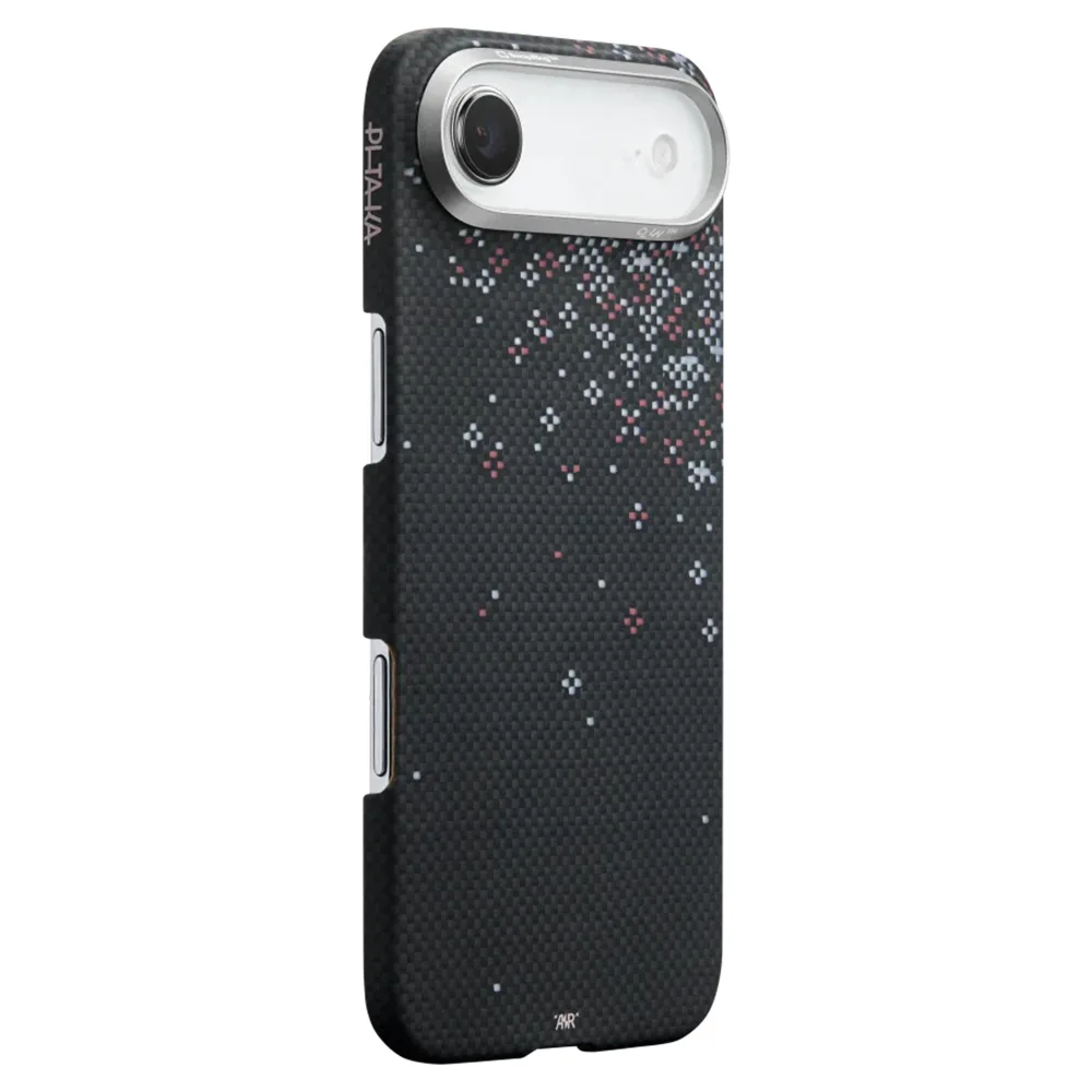 Pitaka รุ่น Sakura Hours Edge Case - เคส iPhone 17 Air - สี Midnight Black 2 Pitaka รุ่น Sakura Hours Edge Case - เคส iPhone 17 Air - สี Midnight Black - Image 2