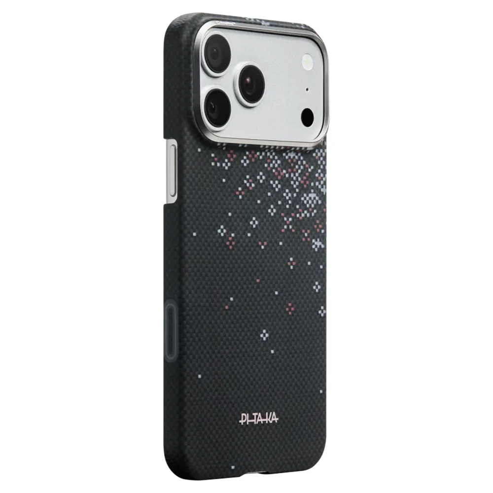 Pitaka รุ่น Sakura Hours Edge Case - เคส iPhone 17 Pro - สี Midnight Black 2 Pitaka รุ่น Sakura Hours Edge Case - เคส iPhone 17 Pro - สี Midnight Black - Image 2