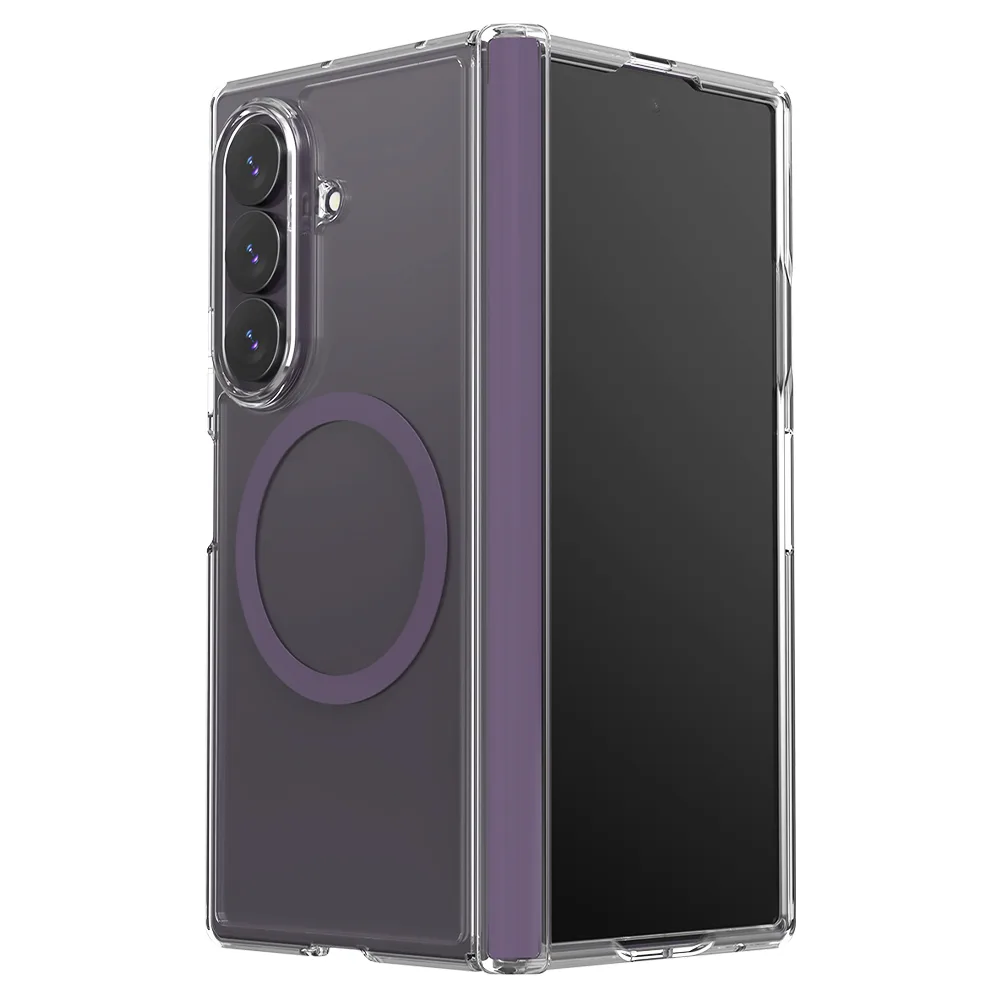 Araree รุ่น Duple 360 M - เคส Galaxy Z Fold 8 Ultra - สี Clear/Violet 1 Araree รุ่น Duple 360 M - เคส Galaxy Z Fold 8 Ultra - สี Clear/Violet