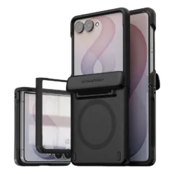 VRS รุ่น Modern - เคส Galaxy Flip 8 - สี Black