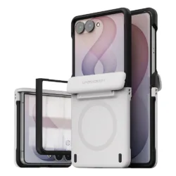 VRS รุ่น Modern - เคส Galaxy Flip 8 - สี Cream