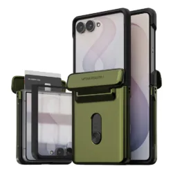 VRS รุ่น Modern Go - เคส Galaxy Z Flip 8 - สี Tactical Olive