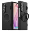 VRS รุ่น QuickStand Pro - เคส Galaxy Z Fold 8 Ultra - สี Black
