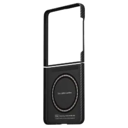 Pitaka รุ่น Edge Case - เคส Galaxy Z Flip 8 - สี Black/Grey