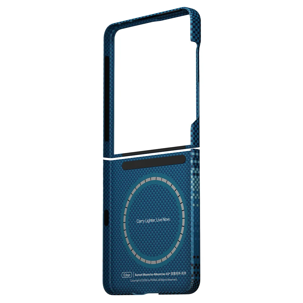Pitaka รุ่น Edge Case - เคส Galaxy Z Flip 8 - สี Moonrise 4 Pitaka รุ่น Edge Case - เคส Galaxy Z Flip 8 - สี Moonrise - Image 4
