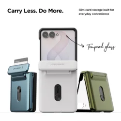 VRS รุ่น Modern Go - เคส Galaxy Z Flip 8 - สี Black