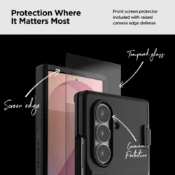 VRS รุ่น Modern Go - เคส Galaxy Z Fold 8 Ultra - สี Cream