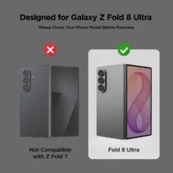 VRS รุ่น Modern Go - เคส Galaxy Z Fold 8 Ultra - สี Cream