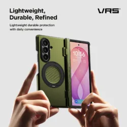 VRS รุ่น QuickStand Pro - เคส Galaxy Z Fold 8 Ultra - สี Tactical Olive