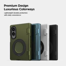 VRS รุ่น QuickStand Pro - เคส Galaxy Z Fold 8 - สี Black