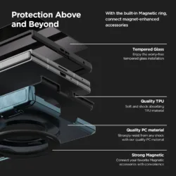 VRS รุ่น QuickStand Pro - เคส Galaxy Z Fold 8 - สี Black