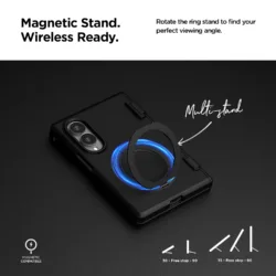 VRS รุ่น QuickStand Pro - เคส Galaxy Z Fold 8 - สี Black