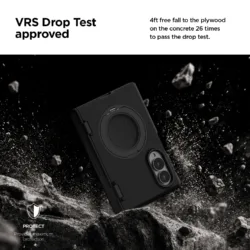 VRS รุ่น QuickStand Pro - เคส Galaxy Z Fold 8 - สี Black