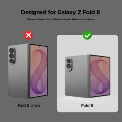 VRS รุ่น QuickStand Pro - เคส Galaxy Z Fold 8 - สี Black