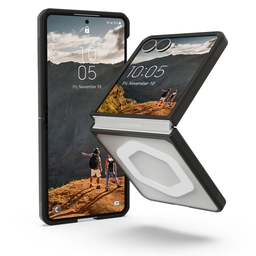 UAG รุ่น Mouve (Magnetic) - เคส Galaxy Z Flip 8 - สี Ice 15 UAG รุ่น Mouve (Magnetic) - เคส Galaxy Z Flip 8 - สี Ice - Image 15