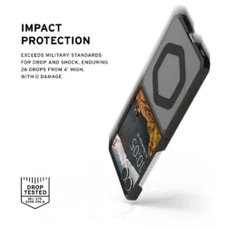 UAG รุ่น Mouve (Magnetic) - เคส Galaxy Z Flip 8 - สี Ash