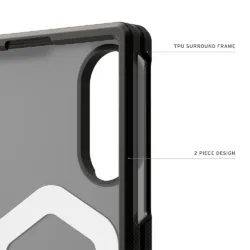 UAG รุ่น Mouve (Magnetic) - เคส Galaxy Z Fold 8 - สี Ash 25 UAG รุ่น Mouve (Magnetic) - เคส Galaxy Z Fold 8 - สี Ash