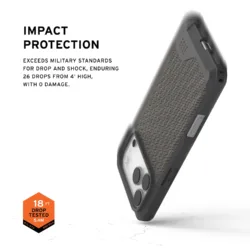 UAG รุ่น Metropolis LT (MagSafe) - เคส iPhone 17 Pro Max - สี Ultra 200 Wolf Grey (Limited Edition) 29 UAG รุ่น Metropolis LT (MagSafe) - เคส iPhone 17 Pro Max - สี Ultra 200 Wolf Grey (Limited Edition)