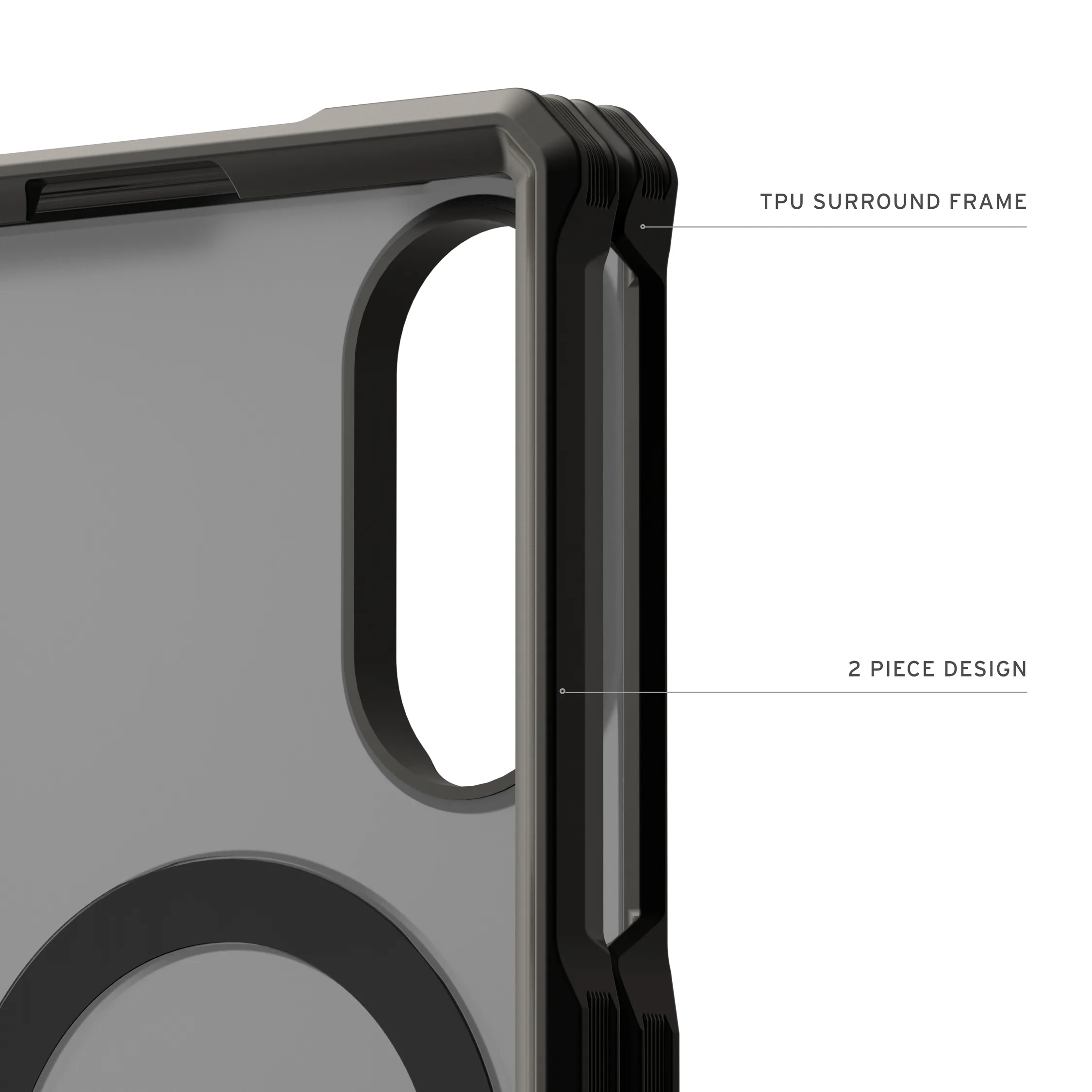 UAG รุ่น Mouve XTE (Magnetic) - เคส Galaxy Z Fold 8 - สี Ash 11 UAG รุ่น Mouve XTE (Magnetic) - เคส Galaxy Z Fold 8 - สี Ash - Image 11