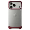 Arc รุ่น Pulse Aluminum - เคส iPhone 18 Pro - สี Matte Dark Red