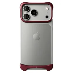 Arc รุ่น Pulse Aluminum - เคส iPhone 18 Pro Max - สี Matte Dark Red