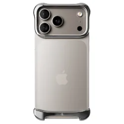 Arc รุ่น Pulse Aluminum - เคส iPhone 18 Pro Max - สี Silver