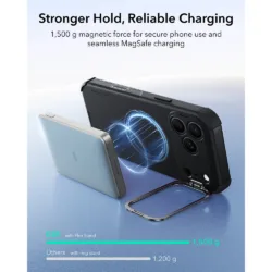ESR รุ่น Cyber Tough Stash Stand (Camera Control) - เคส iPhone 18 Pro / 17 Pro - สี Black 14 ESR รุ่น Cyber Tough Stash Stand (Camera Control) - เคส iPhone 18 Pro / 17 Pro - สี Black