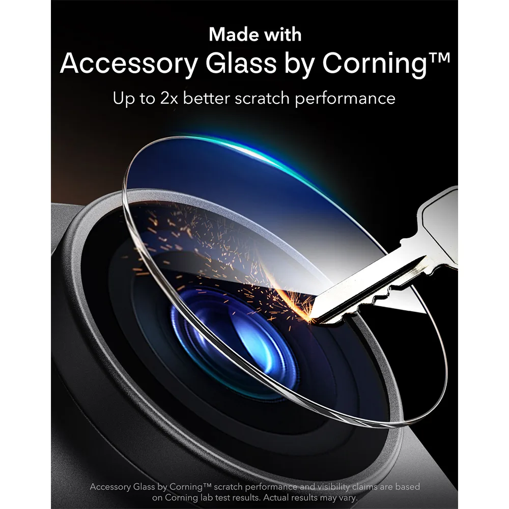 ESR รุ่น Armorite® Pro Full Coverage Camera Lens - กระจกเลนส์กล้อง iPhone 18 Pro Max 8 ESR รุ่น Armorite® Pro Full Coverage Camera Lens - กระจกเลนส์กล้อง iPhone 18 Pro Max - Image 8
