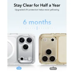 ESR รุ่น Classic Hybrid Stash Stand (Camera Control) - เคส iPhone 18 Pro / 17 Pro - สี Clear Black 11 ESR รุ่น Classic Hybrid Stash Stand (Camera Control) - เคส iPhone 18 Pro / 17 Pro - สี Clear Black