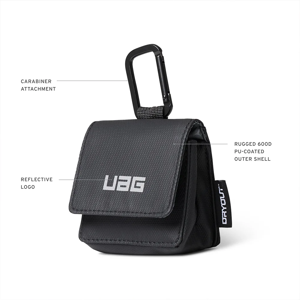 UAG รุ่น DRYOUT® Rescue AirPods Pouch - กระเป๋าดูดความชื้นใส่หูฟัง / AirPods - สี Black 5 UAG รุ่น DRYOUT® Rescue AirPods Pouch - กระเป๋าดูดความชื้นใส่หูฟัง / AirPods - สี Black - Image 5