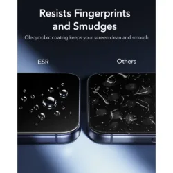 ESR รุ่น UltraFit Armorite® Screen Protector - ฟิล์มกระจก iPhone 18 Pro (แพ็ค 2 ชิ้น) 11 ESR รุ่น UltraFit Armorite® Screen Protector - ฟิล์มกระจก iPhone 18 Pro (แพ็ค 2 ชิ้น)