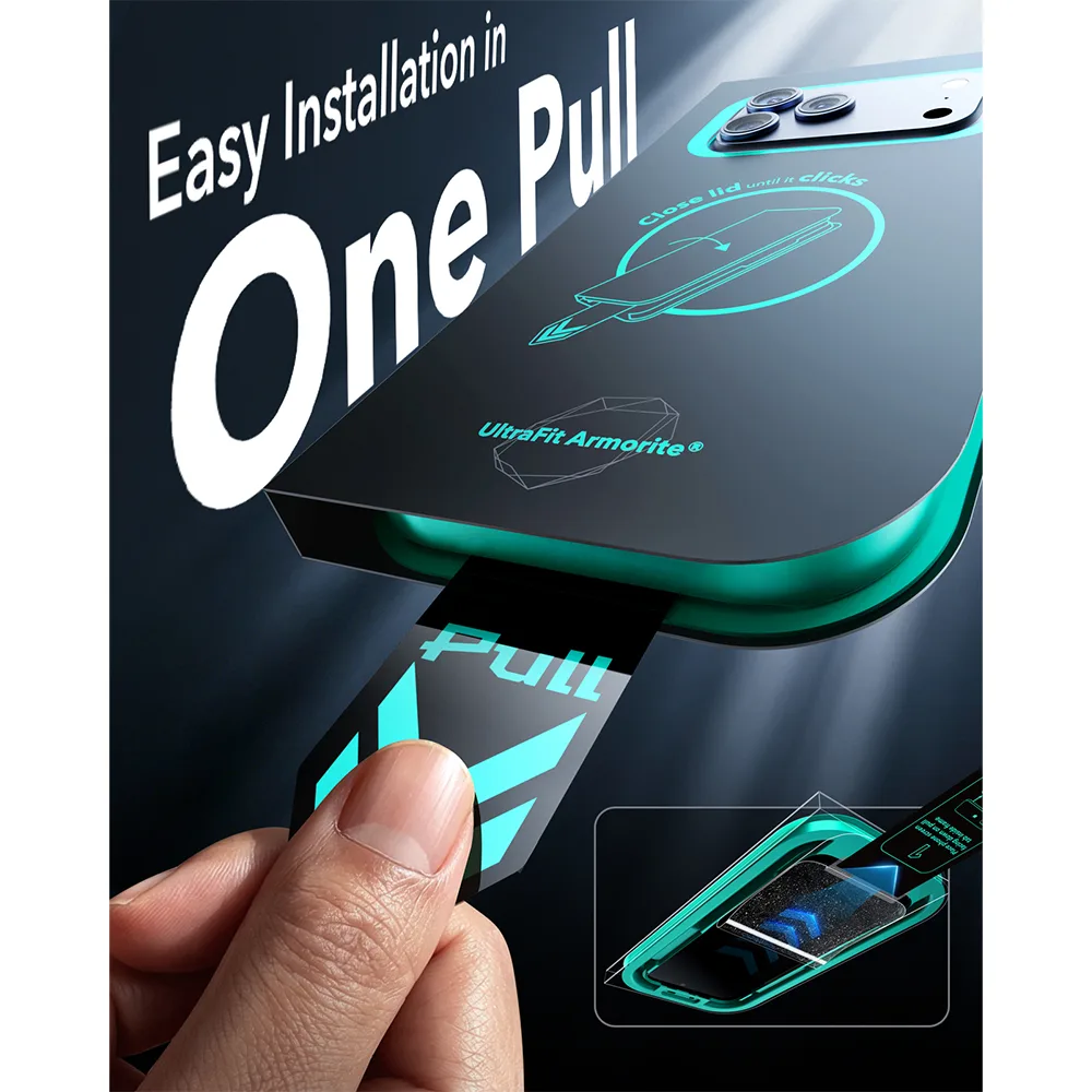 ESR รุ่น UltraFit Armorite® Screen Protector (Privacy) - ฟิล์มกระจก iPhone 18 Pro (แพ็ค 2 ชิ้น) 3 ESR รุ่น UltraFit Armorite® Screen Protector (Privacy) - ฟิล์มกระจก iPhone 18 Pro (แพ็ค 2 ชิ้น) - Image 3