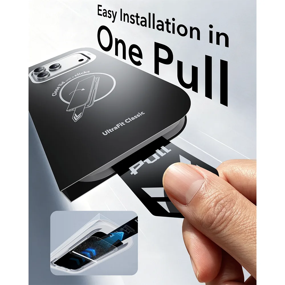 ESR รุ่น UltraFit Classic Screen Protector – ฟิล์มกระจก iPhone 18 Pro Max (แพ็ค 2 ชิ้น) 3 ESR รุ่น UltraFit Classic Screen Protector – ฟิล์มกระจก iPhone 18 Pro Max (แพ็ค 2 ชิ้น) - Image 3