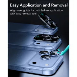 ESR รุ่น Armorite Camera Lens - กระจกเลนส์กล้อง iPhone 18 Pro / 18 Pro Max - Image 6