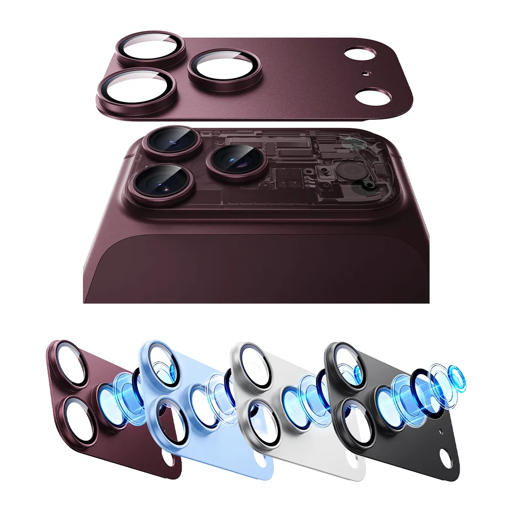 ESR รุ่น Armorite® Pro Full Coverage Camera Lens - กระจกเลนส์กล้อง iPhone 18 Pro Max 1 ESR รุ่น Armorite® Pro Full Coverage Camera Lens - กระจกเลนส์กล้อง iPhone 18 Pro Max