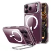 ESR รุ่น Classic Hybrid Stash Stand (Camera Control) - เคส iPhone 18 Pro / 17 Pro - สี Clear 15 ESR รุ่น Classic Hybrid Stash Stand (Camera Control) - เคส iPhone 18 Pro / 17 Pro - สี Clear