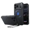 ESR รุ่น Cyber Tough Stash Stand (Camera Control) - เคส iPhone 18 Pro Max / 17 Pro Max - สี Black 18 ESR รุ่น Cyber Tough Stash Stand (Camera Control) - เคส iPhone 18 Pro Max / 17 Pro Max - สี Black