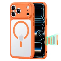 ESR รุ่น Classic Hybrid (Camera Control) - เคส iPhone 18 Pro / 17 Pro - สี Frosted Orange