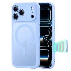 ESR รุ่น Classic Hybrid (Camera Control) - เคส iPhone 18 Pro / 17 Pro - สี Frosted Light Blue