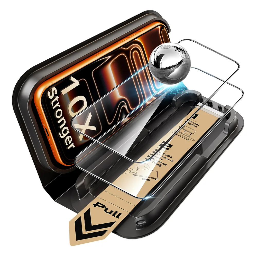 ESR รุ่น UltraFit Armorite® Pro Screen Protector - ฟิล์มกระจก iPhone 18 Pro Max 9 ESR รุ่น UltraFit Armorite® Pro Screen Protector - ฟิล์มกระจก iPhone 18 Pro Max - Image 9