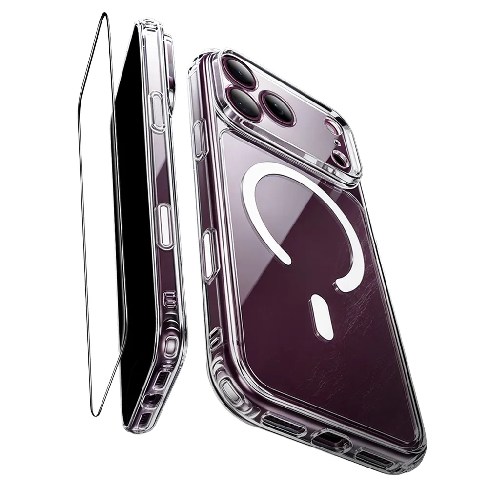ESR รุ่น Classic Hybrid (Camera Control) - เซ็ตเคส iPhone 18 Pro Max / 17 Pro Max - สี Clear 3 ESR รุ่น Classic Hybrid (Camera Control) - เซ็ตเคส iPhone 18 Pro Max / 17 Pro Max - สี Clear - Image 3