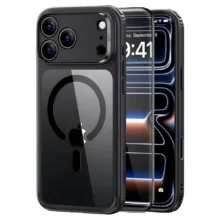ESR รุ่น Classic Hybrid (Camera Control) - เซ็ตเคส iPhone 18 Pro Max / 17 Pro Max - สี Clear Black