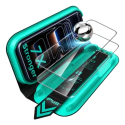 ESR รุ่น UltraFit Armorite® Screen Protector - ฟิล์มกระจก iPhone 18 Pro (แพ็ค 2 ชิ้น) 15 ESR รุ่น UltraFit Armorite® Screen Protector - ฟิล์มกระจก iPhone 18 Pro (แพ็ค 2 ชิ้น)
