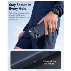ESR รุ่น Cyber Tough Stash Stand (Camera Control) - เคส iPhone 18 Pro / 17 Pro - สี Navy Blue 15 ESR รุ่น Cyber Tough Stash Stand (Camera Control) - เคส iPhone 18 Pro / 17 Pro - สี Navy Blue