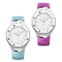 Golden Concept รุ่น Royal Sport Edition - เซ็ตสายนาฬิกา - สี HUIT BLANC (ใช้คู่กับ Royal Pop Swatch x AP)