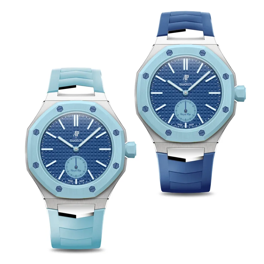 Golden Concept รุ่น Royal Sport Edition - เซ็ตสายนาฬิกา - สี LAN BA (ใช้คู่กับ Royal Pop Swatch x AP) 1 Golden Concept รุ่น Royal Sport Edition - เซ็ตสายนาฬิกา - สี LAN BA (ใช้คู่กับ Royal Pop Swatch x AP)