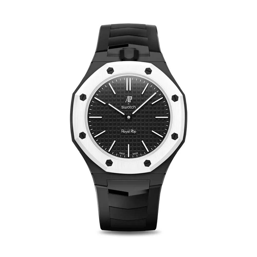 Golden Concept รุ่น Royal Sport Edition - เซ็ตสายนาฬิกา - สี OCHO NEGRO (ใช้คู่กับ Royal Pop Swatch x AP) 3 Golden Concept รุ่น Royal Sport Edition - เซ็ตสายนาฬิกา - สี OCHO NEGRO (ใช้คู่กับ Royal Pop Swatch x AP) - Image 3