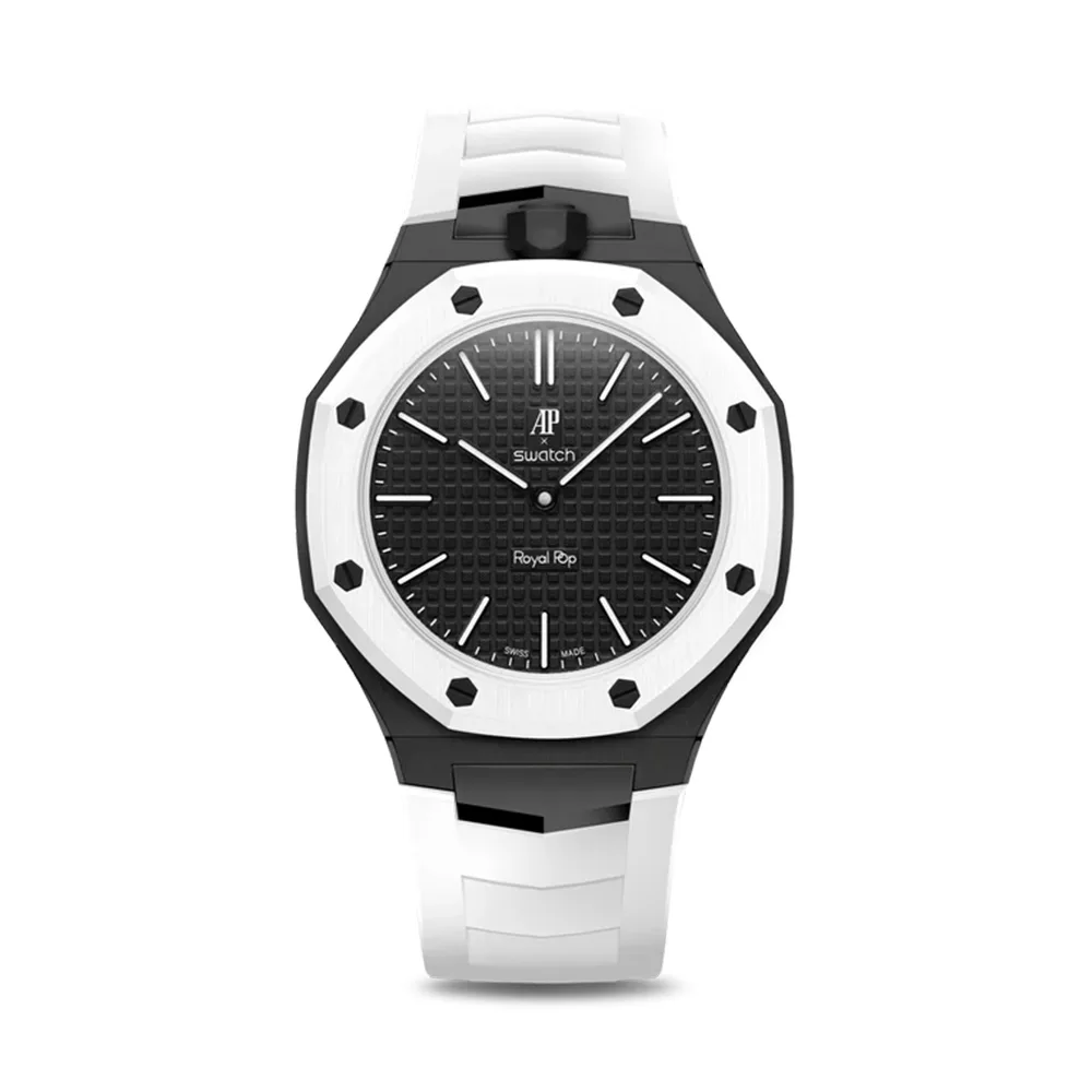 Golden Concept รุ่น Royal Sport Edition - เซ็ตสายนาฬิกา - สี OCHO NEGRO (ใช้คู่กับ Royal Pop Swatch x AP) 2 Golden Concept รุ่น Royal Sport Edition - เซ็ตสายนาฬิกา - สี OCHO NEGRO (ใช้คู่กับ Royal Pop Swatch x AP) - Image 2